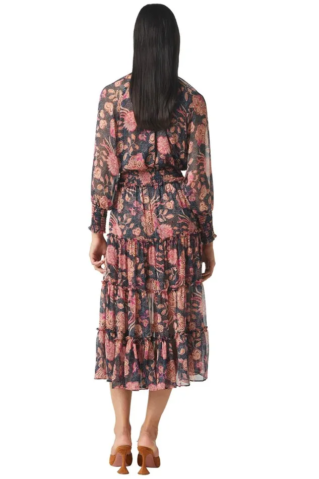 MISA Los Angeles Tops Women ALEXIS TOP Flora Dot