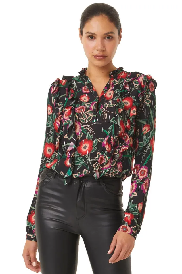 MISA Los Angeles Tops Women ASTRID TOP Anemone Awe