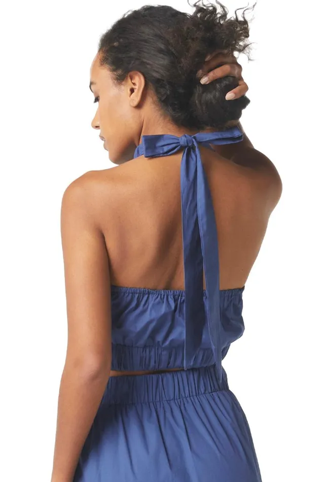 MISA Los Angeles Tops Women ESMINA TOP Indigo Blue