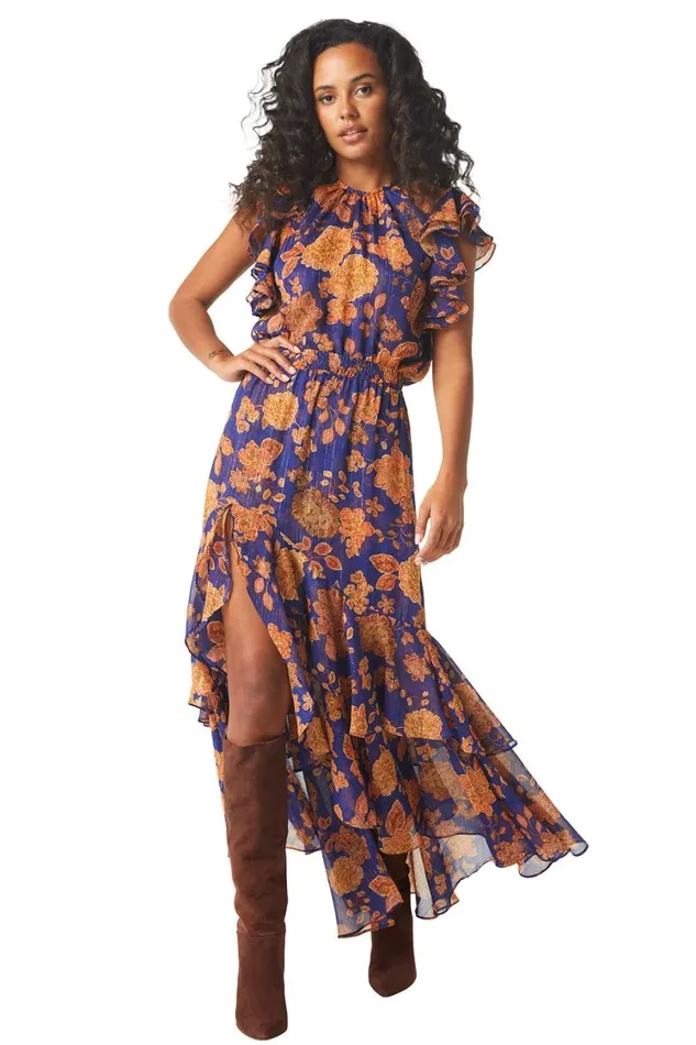 MISA Los Angeles Tops Women GALETA TOP Blue Marigold