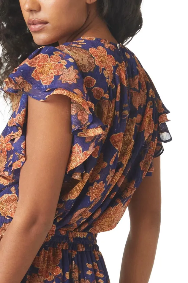 MISA Los Angeles Tops Women GALETA TOP Blue Marigold