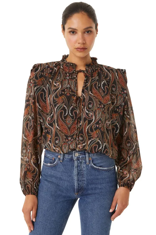 MISA Los Angeles Tops Women HELENA TOP Spartina Paisley