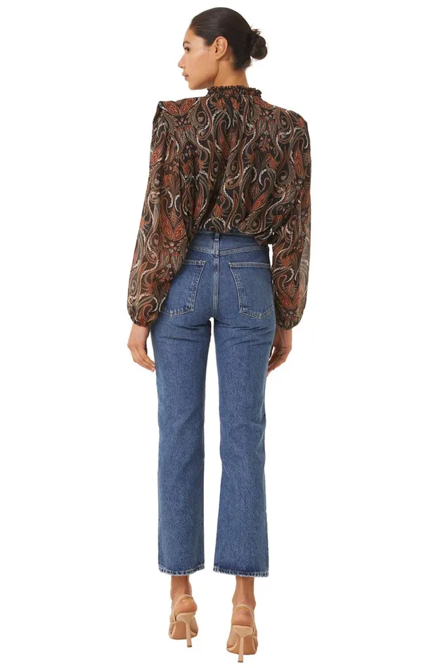 MISA Los Angeles Tops Women HELENA TOP Spartina Paisley