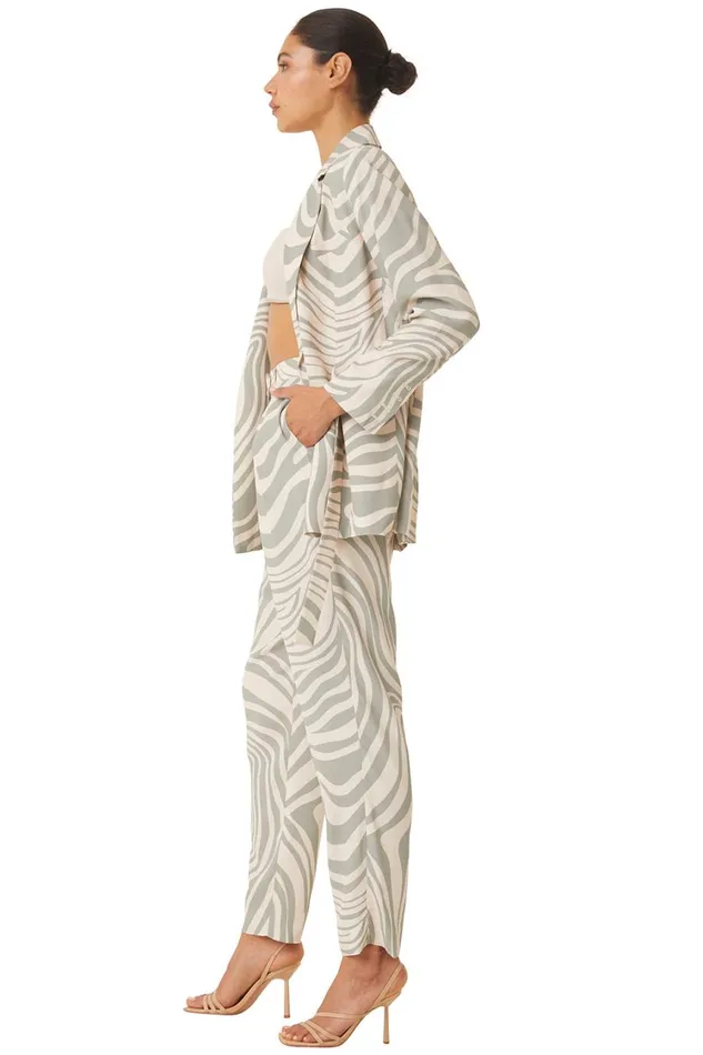 MISA Los Angeles Tops Women KELSEY JACKET Ivory