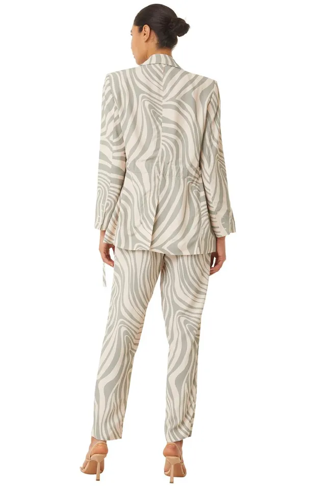 MISA Los Angeles Tops Women KELSEY JACKET Ivory