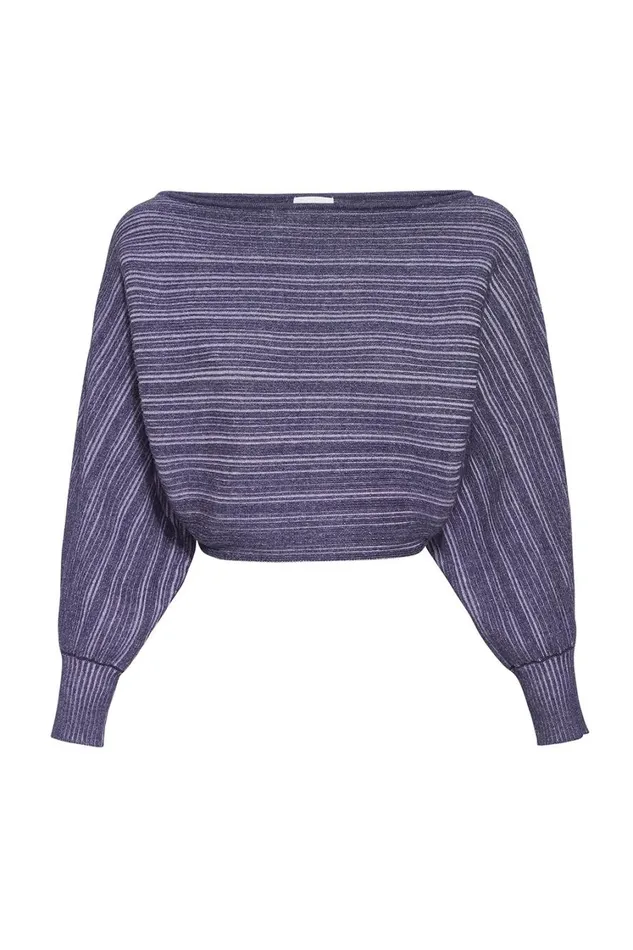 MISA Los Angeles Tops Women NIA TOP Blackskinny Latte
