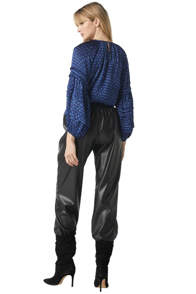 MISA Los Angeles Tops Women VICTOIRE TOP Midnight Shibori