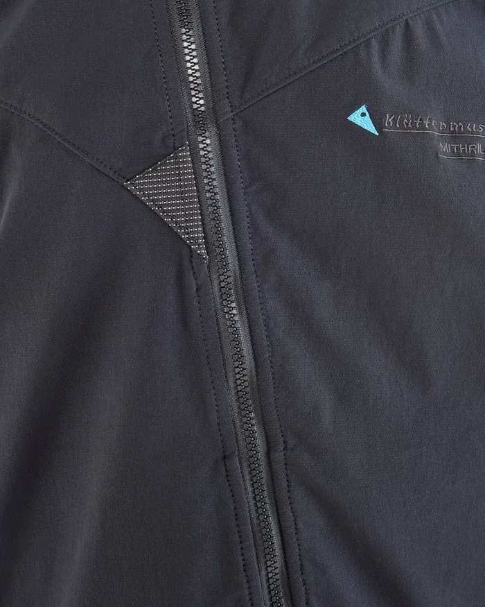 Mithril WindStretch Softshell Jacket Dark Dusty Green Men Klttermusen Wind Resistant Jackets