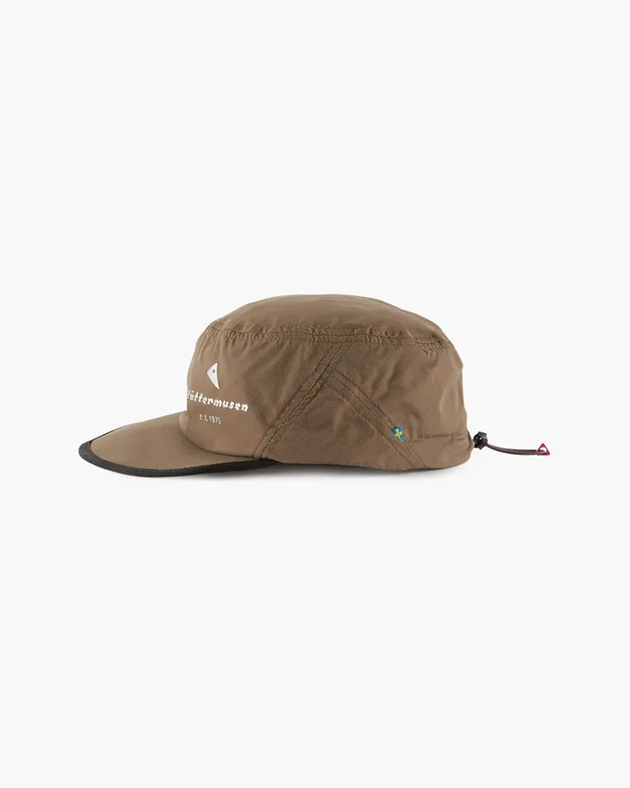 Nal 74 Levitend Active Cap Dark Khaki MenWomen Klttermusen Hats and Caps