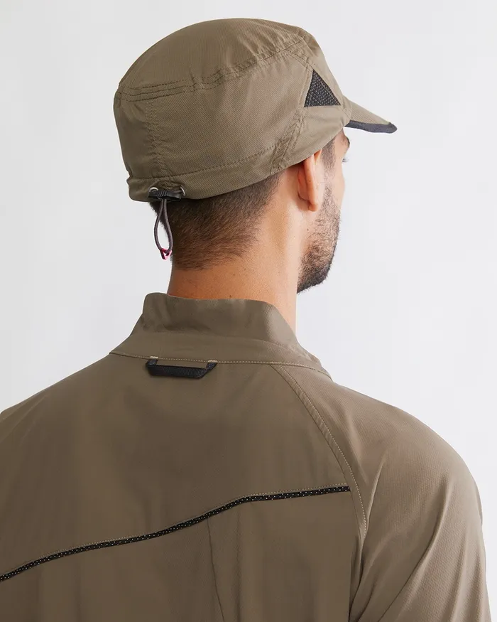 Nal 74 Levitend Active Cap Dark Khaki MenWomen Klttermusen Hats and Caps