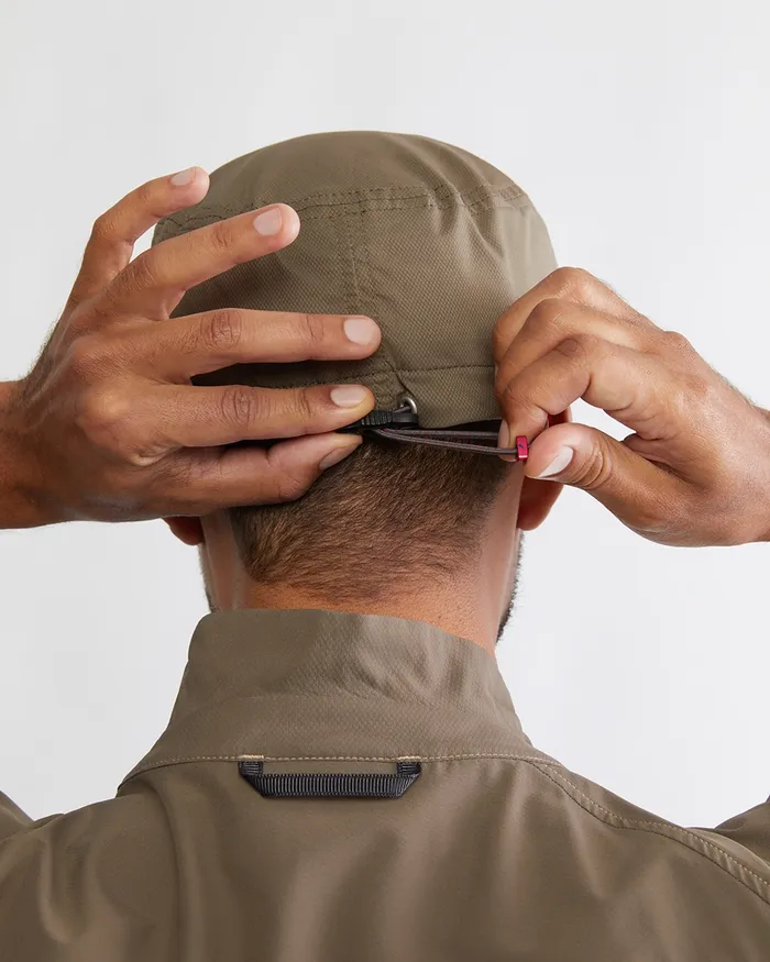 Nal 74 Levitend Active Cap Dark Khaki MenWomen Klttermusen Hats and Caps