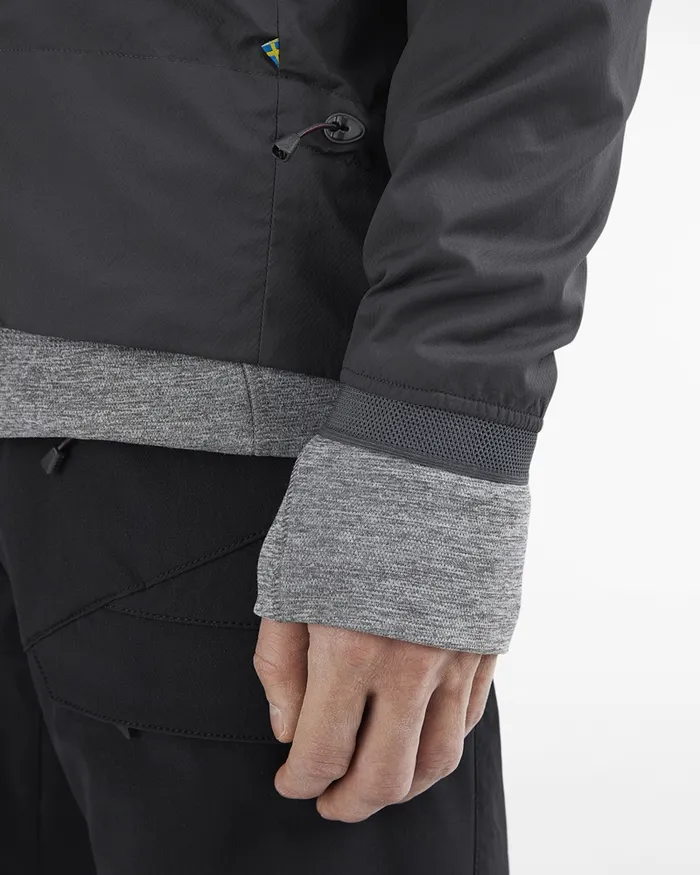 Nal Windbreaker Jacket Black Men Klttermusen Wind Resistant Jackets