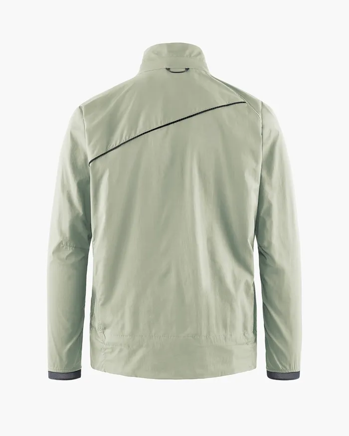 Nal Windbreaker Jacket Swamp Green Men Klttermusen Wind Resistant Jackets