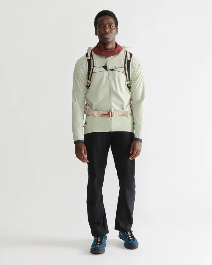 Nal Windbreaker Jacket Swamp Green Men Klttermusen Wind Resistant Jackets