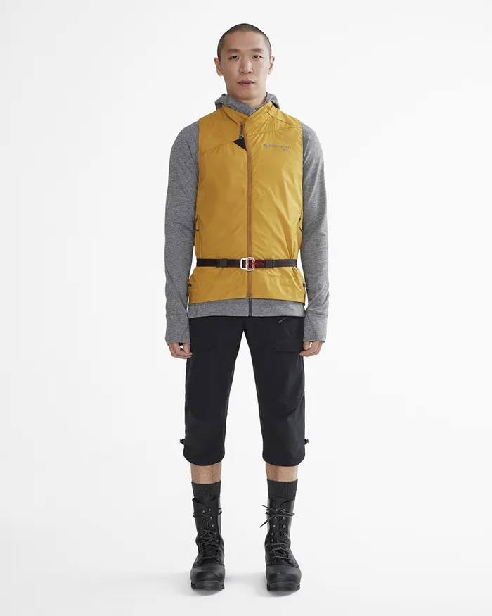 Nal Windbreaker Vest Honey Men Klttermusen Vests