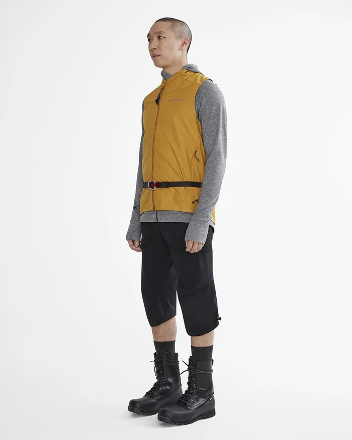 Nal Windbreaker Vest Honey Men Klttermusen Vests