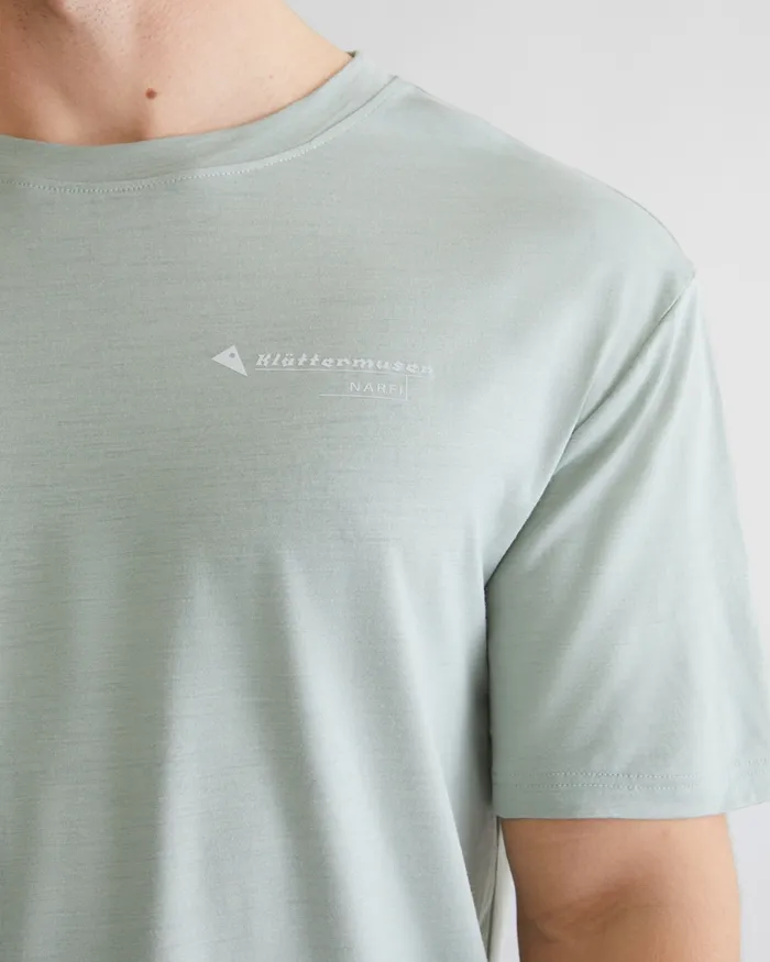 Narfi Short Sleeve Tee Raven Men Klttermusen TShirts