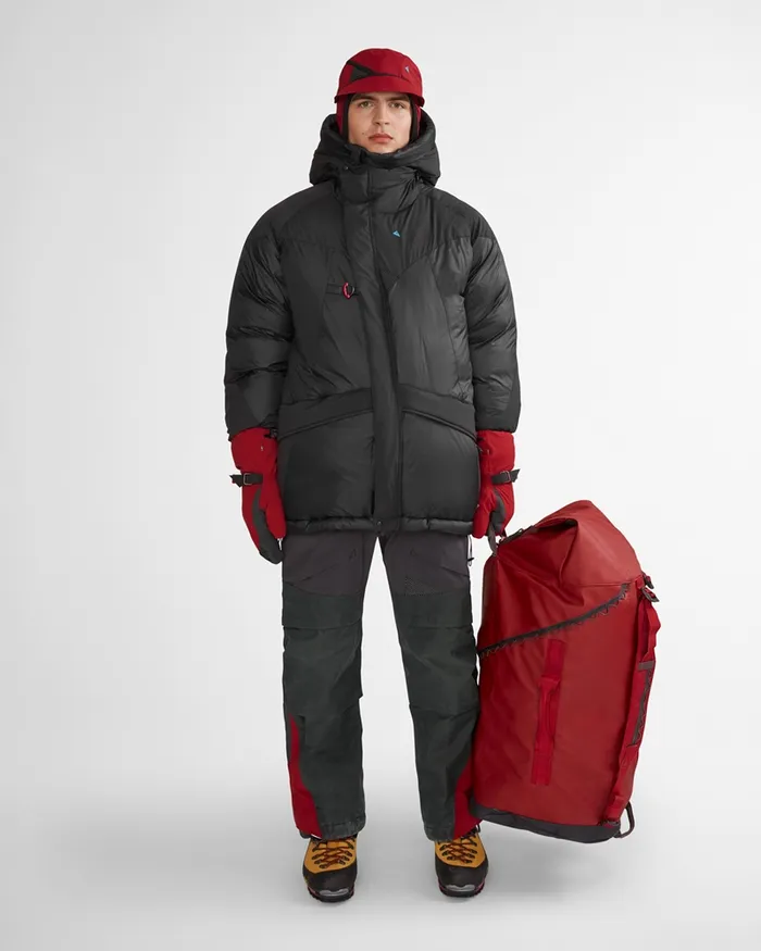 Nifelheim Expedition Down Jacket Raven WomenMen Klttermusen Down and Insulated Jackets