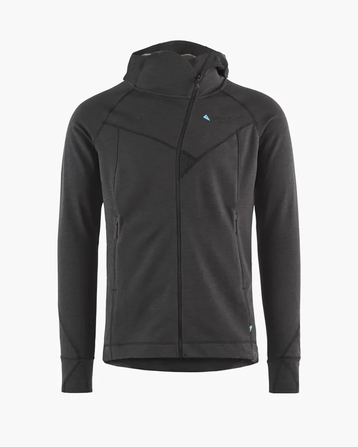 Njorun 20 Hoodie Raven Men Klttermusen Fleeces and Sweaters