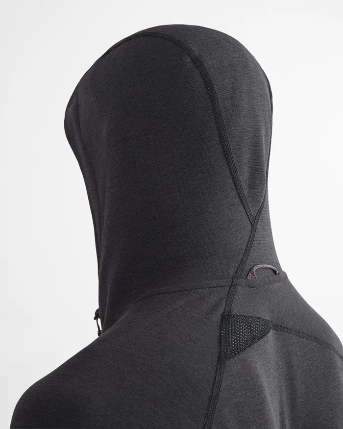 Njorun 20 Hoodie Raven Men Klttermusen Fleeces and Sweaters