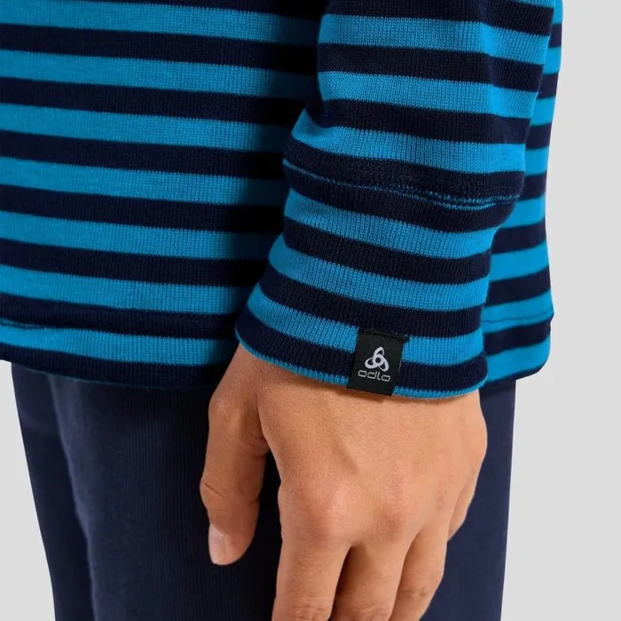 Odlo Base Layers The Active Warm Base Layer Set Blue Jewel 8211 Peacoat 8211 Kids Odlo Base Layers The Active Warm Base Layer Set Blue Jewel 8211 Peacoat 8211 Kids