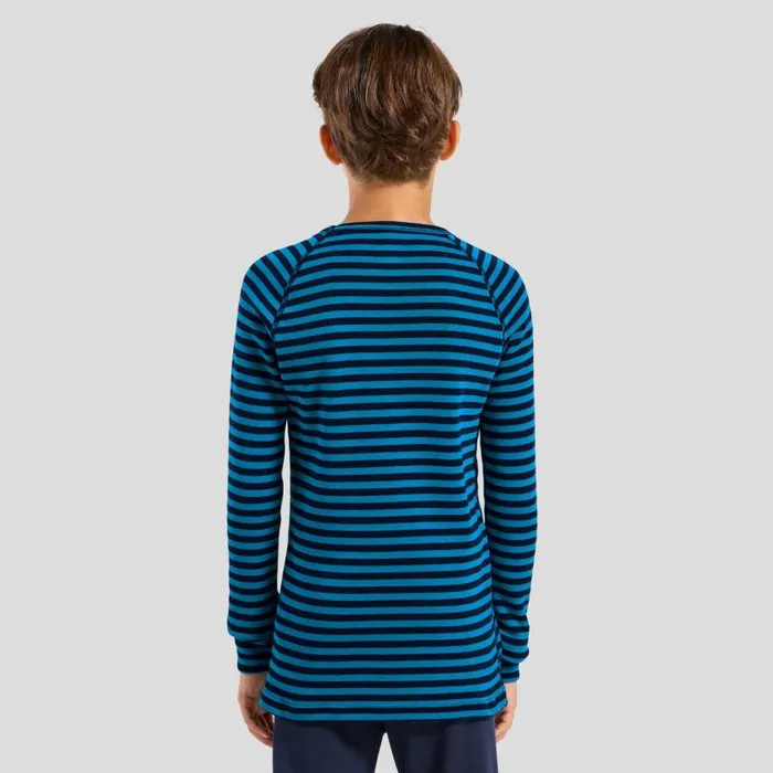 Odlo Base Layers The Active Warm Base Layer Set Blue Jewel 8211 Peacoat 8211 Kids Odlo Base Layers The Active Warm Base Layer Set Blue Jewel 8211 Peacoat 8211 Kids