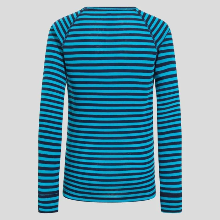 Odlo Base Layers The Active Warm Base Layer Set Blue Jewel 8211 Peacoat 8211 Kids Odlo Base Layers The Active Warm Base Layer Set Blue Jewel 8211 Peacoat 8211 Kids