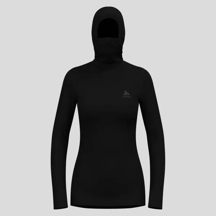 Odlo Base Layers The Active Warm Base Layer With Facemask Black 8211 Women