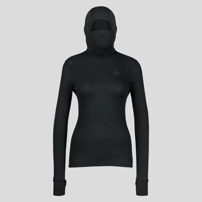 Odlo Base Layers The Active Warm Base Layer With Facemask Black 8211 Women