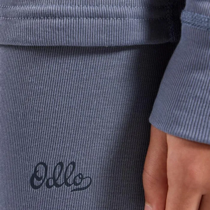 Odlo Base Layers The Active Warm Heritage Base Layer Set Folkstone Gray 8211 Kids