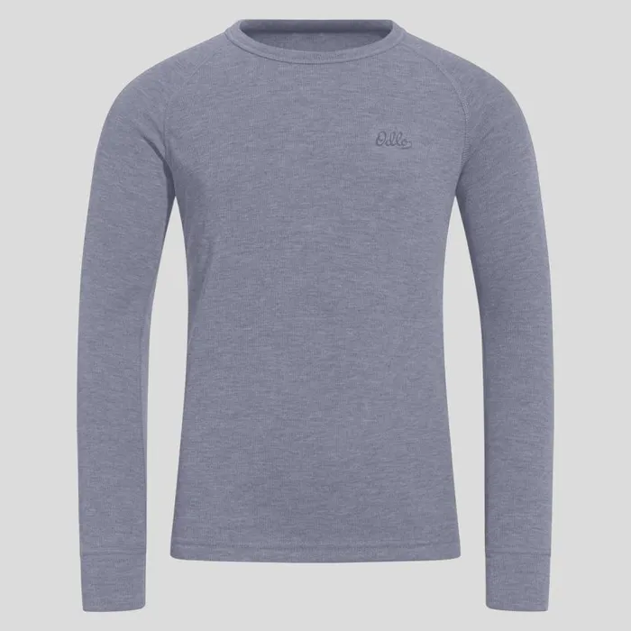 Odlo Base Layers The Active Warm Heritage Base Layer Set Folkstone Gray 8211 Kids