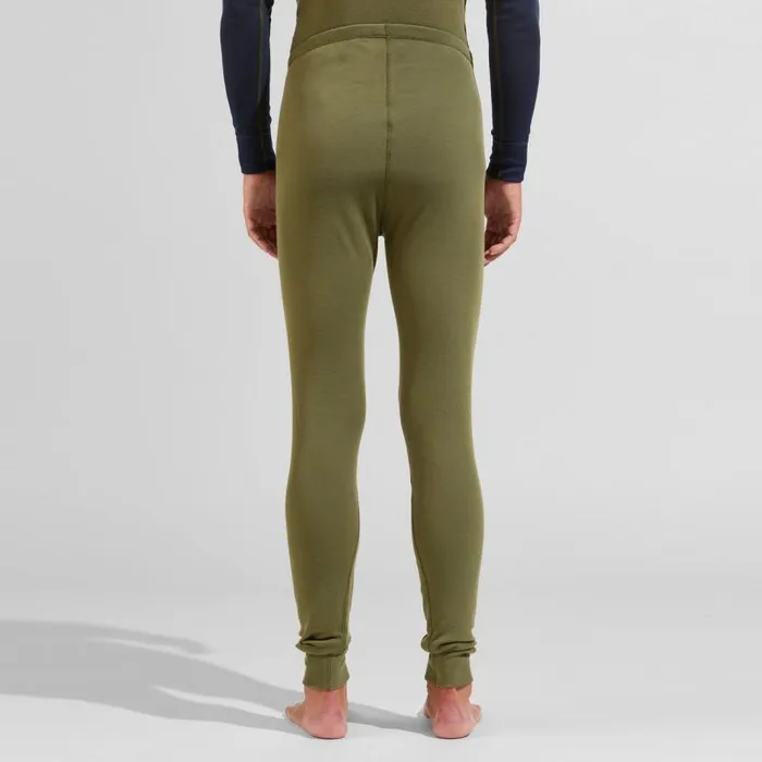 Odlo Base Layers The Active Warm Print Base Layer Set Burnt Olive 8211 Dark Sapphire 8211 Men