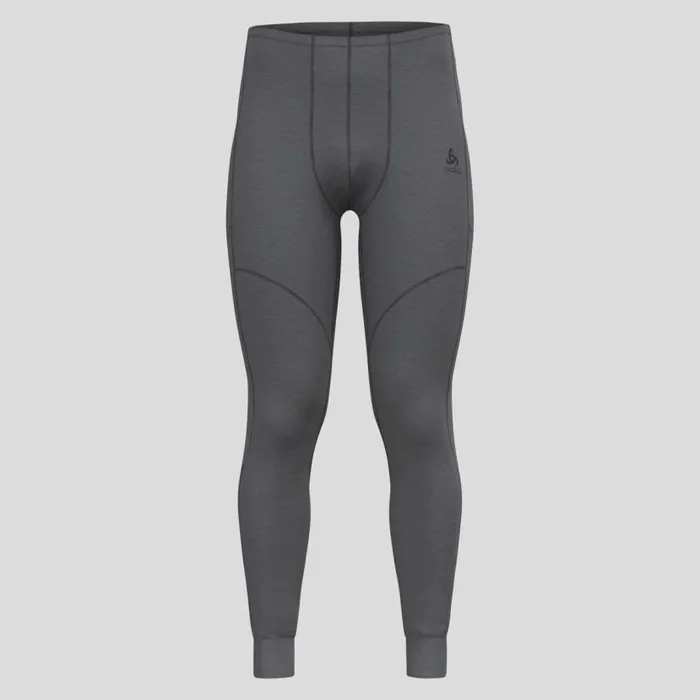 Odlo Base Layers The Active XWarm Base Layer Bottoms Odlo Steel Grey Melange 8211 Men