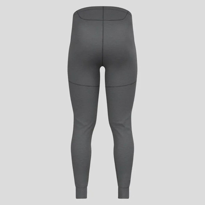 Odlo Base Layers The Active XWarm Base Layer Bottoms Odlo Steel Grey Melange 8211 Men