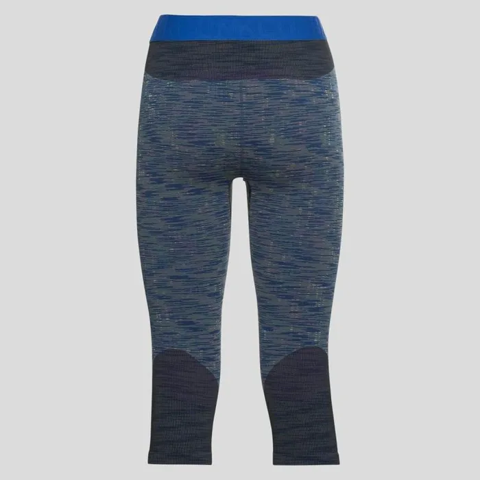 Odlo Base Layers The Blackcomb 34 Base Layer Bottoms Blue Tattoo 8211 Space Dye 8211 Women