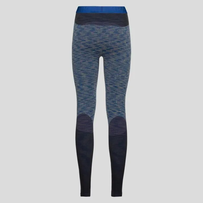 Odlo Base Layers The Blackcomb Base Layer Bottoms Blue Tattoo 8211 Space Dye 8211 Women