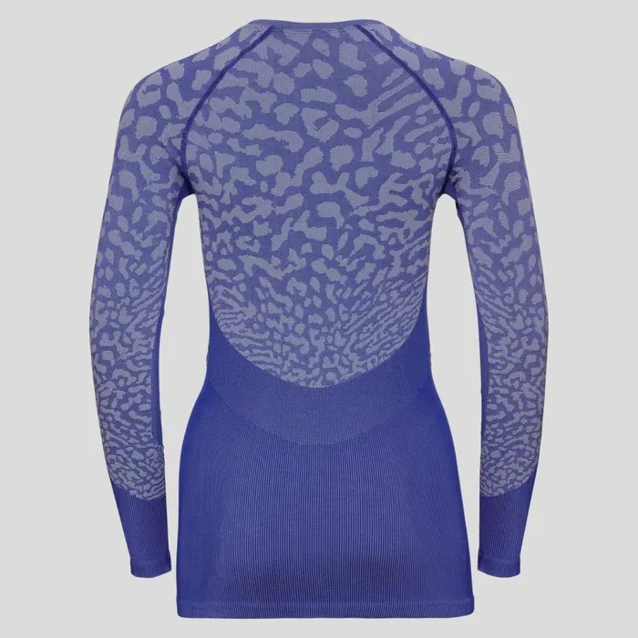 Odlo Base Layers The Blackcomb Long Sleeve Base Layer Top Clematis Blue 8211 Tradewinds 8211 Clematis Blue 8211 Women