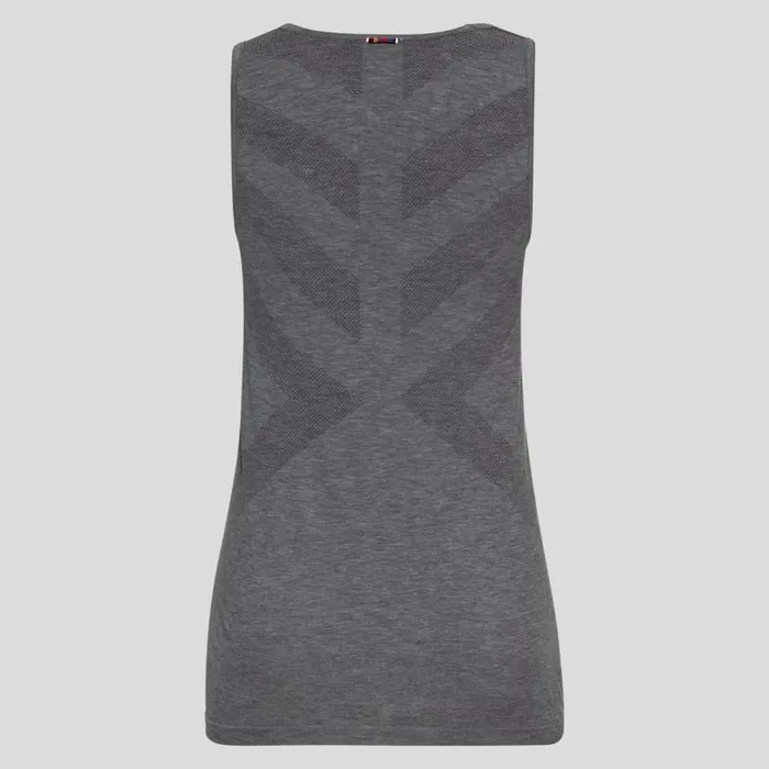 Odlo Base Layers The Kinship Light Base Layer Singlet Grey Melange 8211 Women