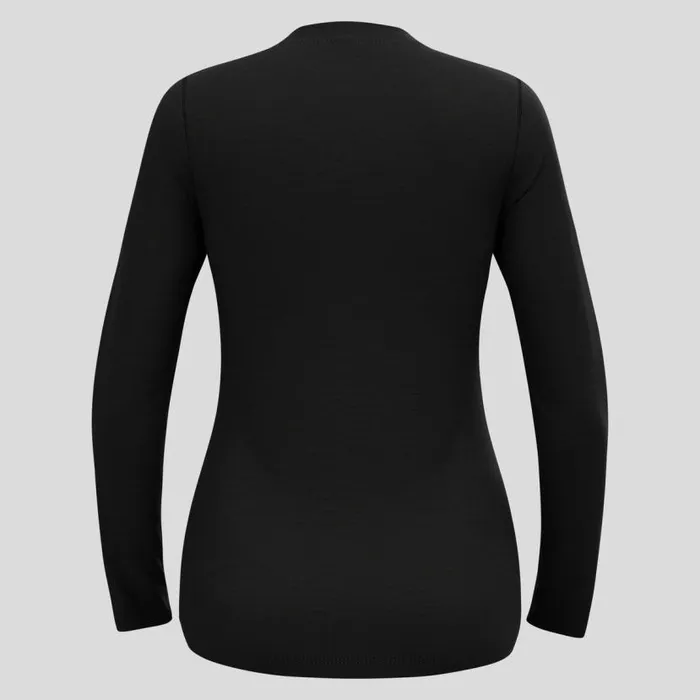 Odlo Base Layers The Natural Merino 160 Base Layer Top Black 8211 Women