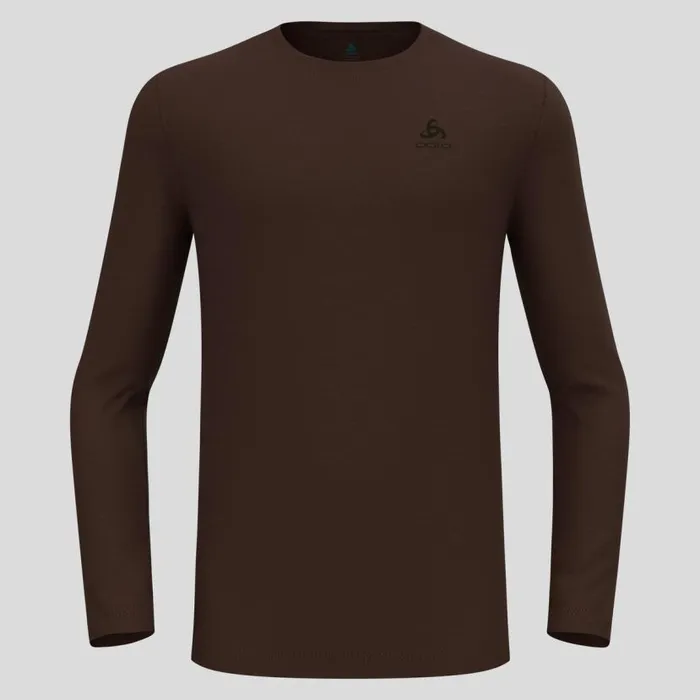 Odlo Base Layers The Natural Merino 160 Base Layer Top Fudge 8211 Men