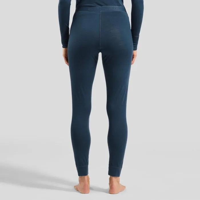 Odlo Base Layers The Natural Merino Warm Base Layer Set Blue Wing Teal 8211 Blue Ashes 8211 Women