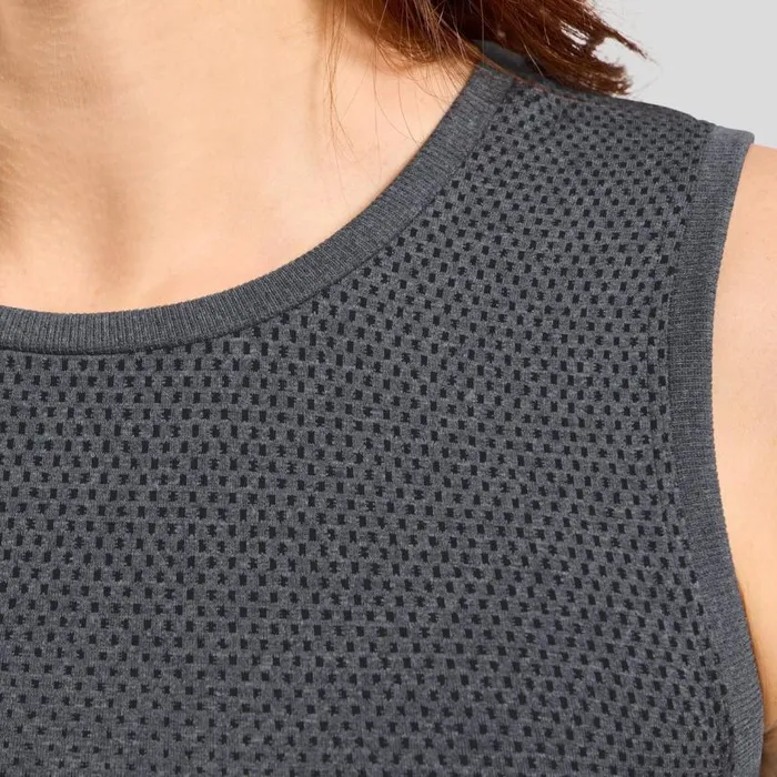 Odlo Base Layers The Performance Light Base Layer Tank Grey Melange 8211 Women