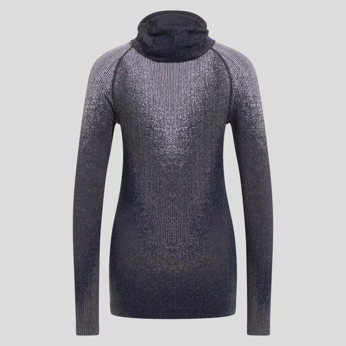 Odlo Base Layers The Pow Blackcomb Base Layer With Facemask Gray Ridge 8211 Women