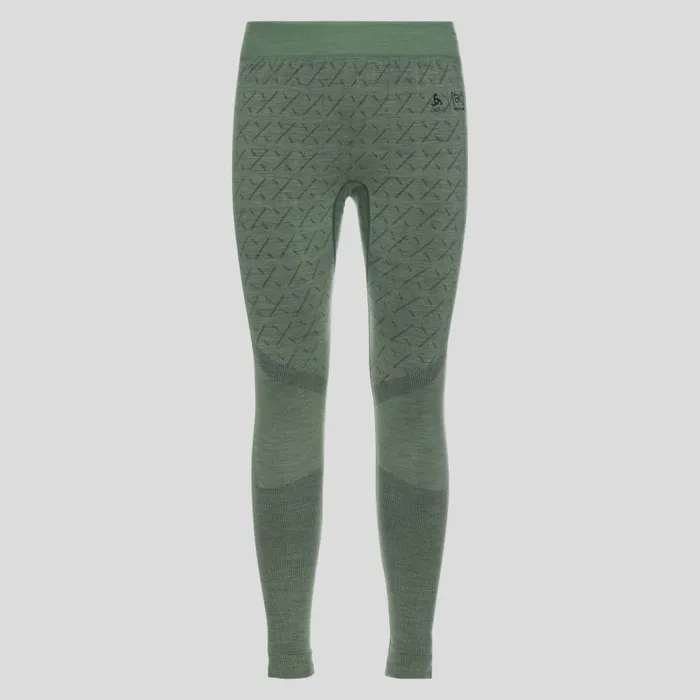 Odlo Base Layers The Slokar Performance Wool Warm Base Layer Bottoms Hedge Green 8211 Black 8211 Men Odlo Base Layers The Slokar Performance Wool Warm Base Layer Bottoms Hedge Green 8211 Black 8211 Men