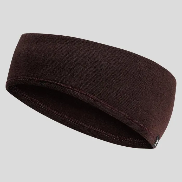 Odlo Headwear and Gloves The Merino Warm Headband Fudge 8211 WomenMen