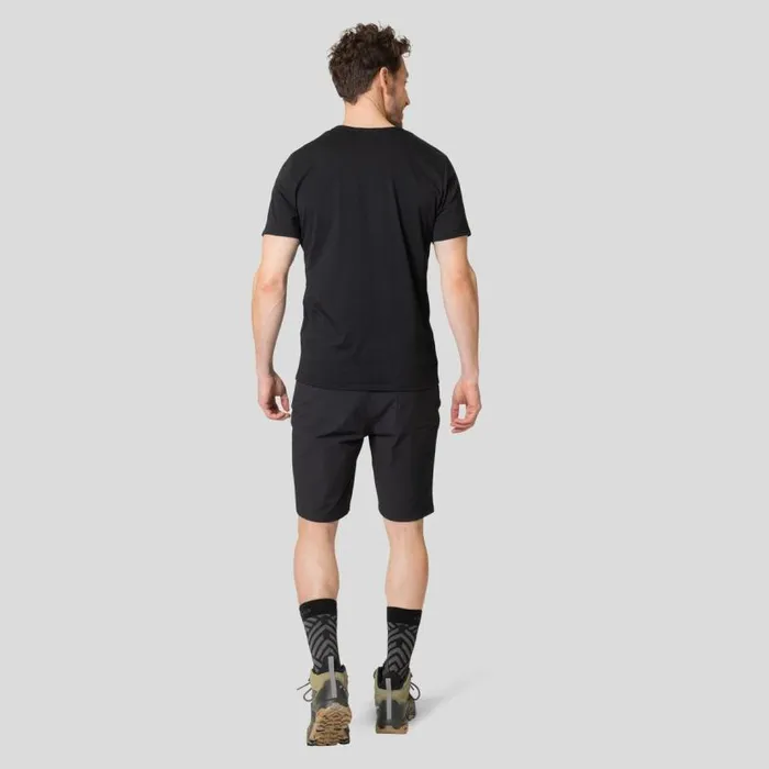 Odlo Hiking The Nikko Trailhead TShirt Black 8211 Men