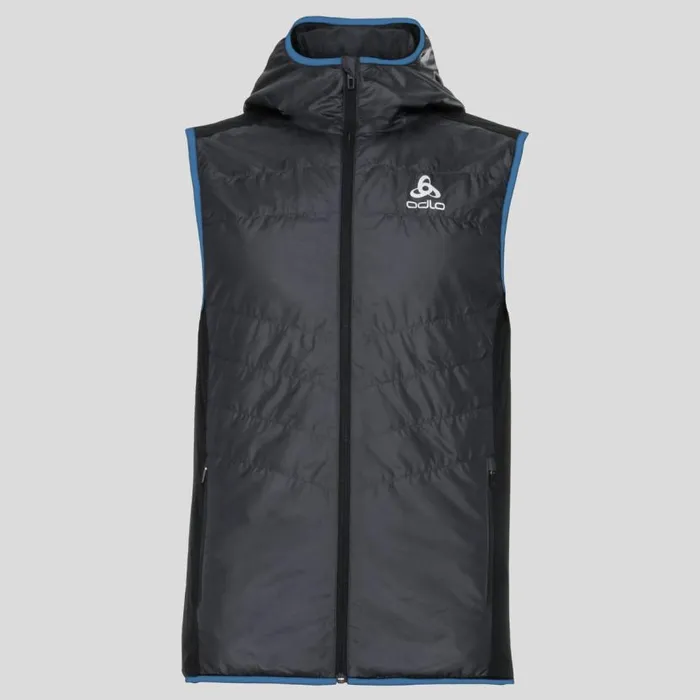 Odlo Jackets and Vests Irbis XWarm Running Vest Black 8211 Men