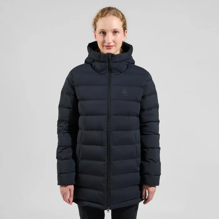 Odlo Jackets and Vests The Ascent NThermic Recycled Down Hooded Jacket Black 8211 Women Odlo Jackets and Vests The Ascent NThermic Recycled Down Hooded Jacket Black 8211 Women