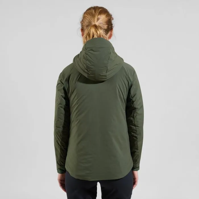 Odlo Jackets and Vests The Ascent SThermic Mid Insulation Hooded Jacket Deep Depths 8211 Women