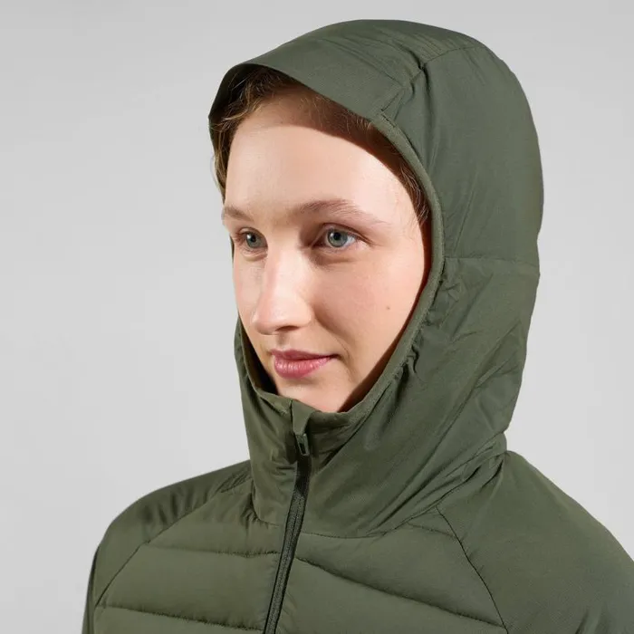 Odlo Jackets and Vests The Ascent SThermic Mid Insulation Hooded Jacket Deep Depths 8211 Women